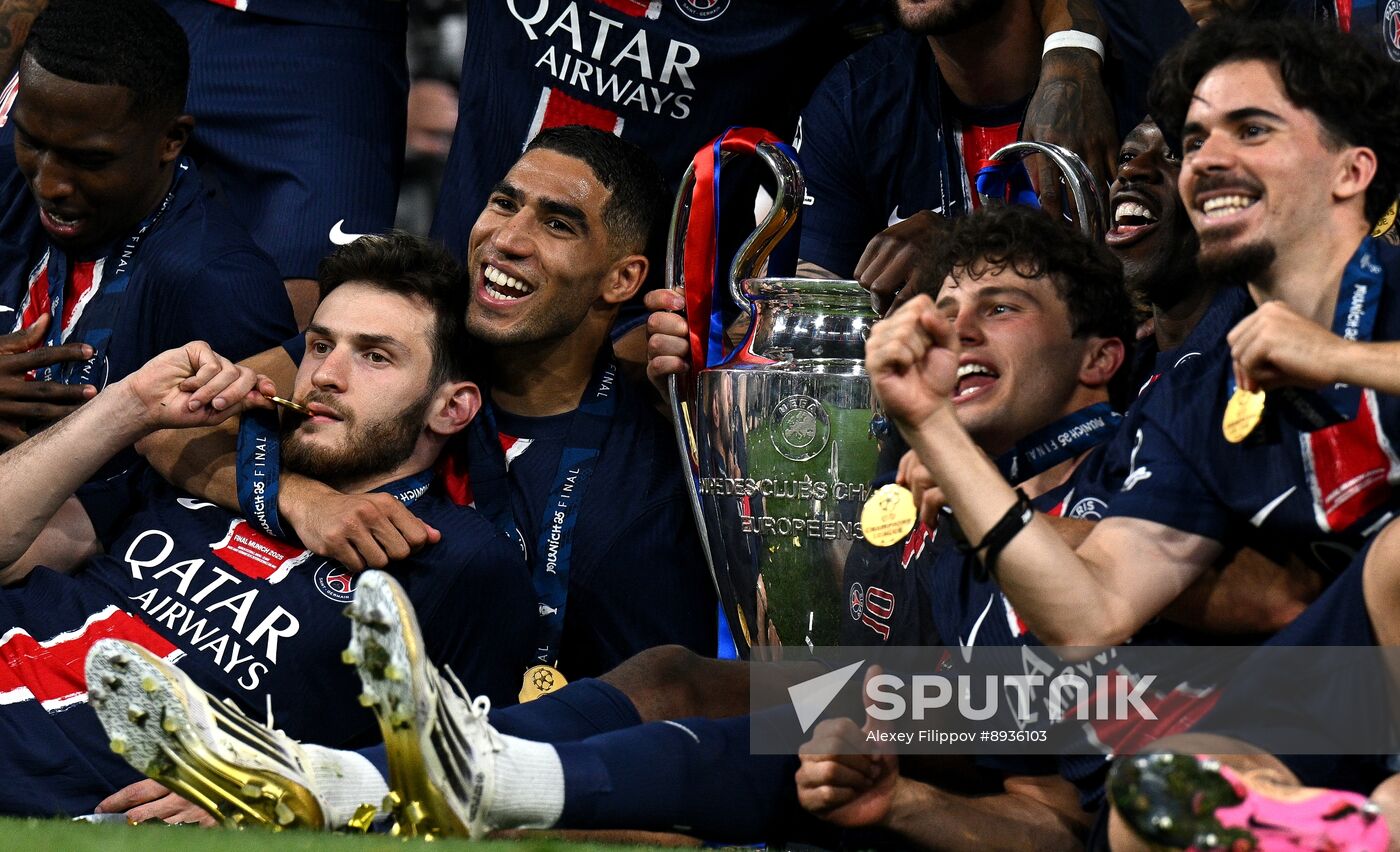 Germany Soccer Champions League PSG - Inter