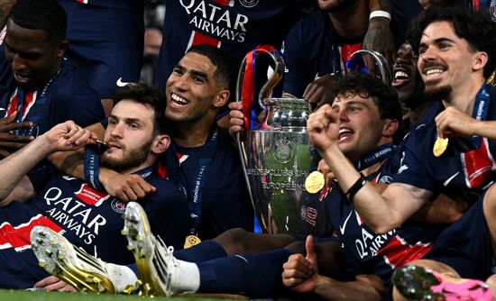 Germany Soccer Champions League PSG - Inter