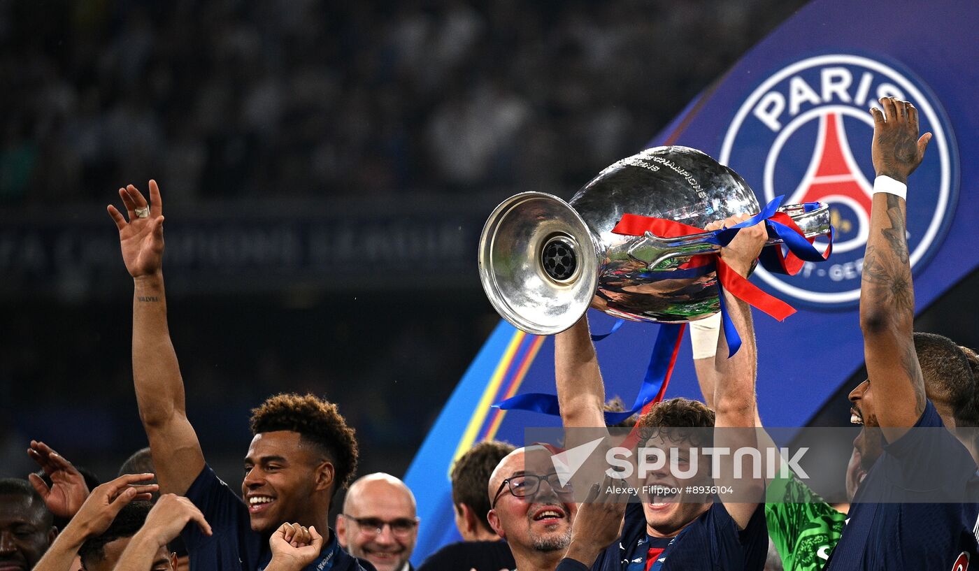 Germany Soccer Champions League PSG - Inter