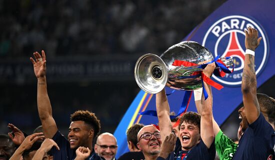 Germany Soccer Champions League PSG - Inter