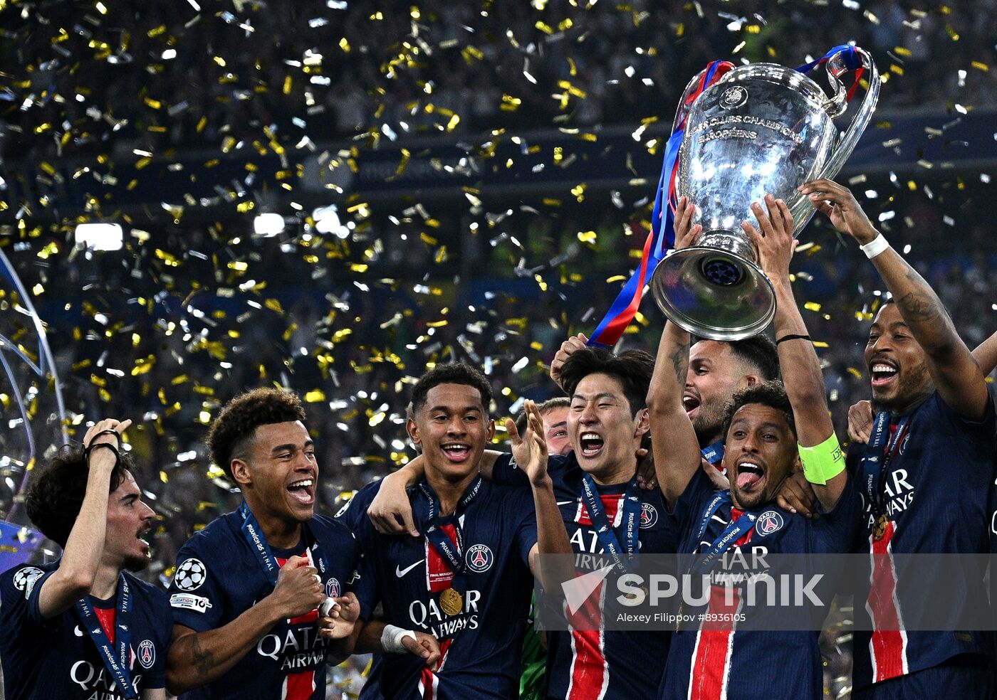 Germany Soccer Champions League PSG - Inter