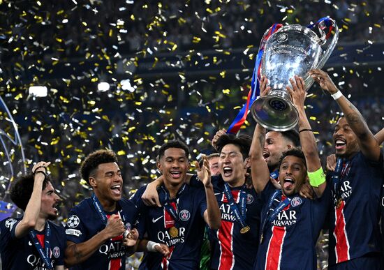 Germany Soccer Champions League PSG - Inter