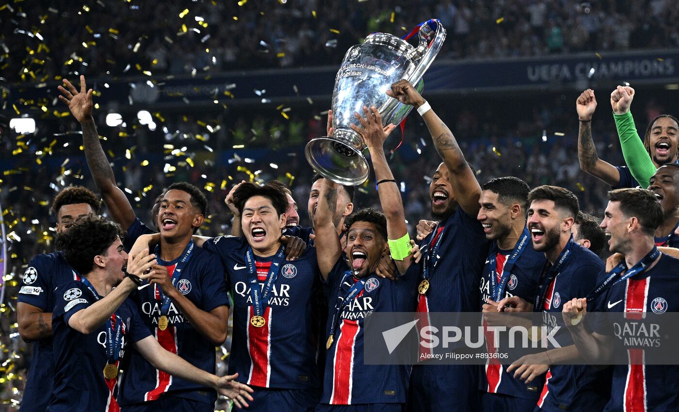 Germany Soccer Champions League PSG - Inter