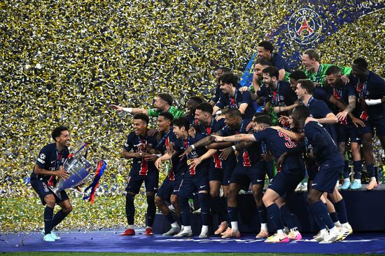 Germany Soccer Champions League PSG - Inter