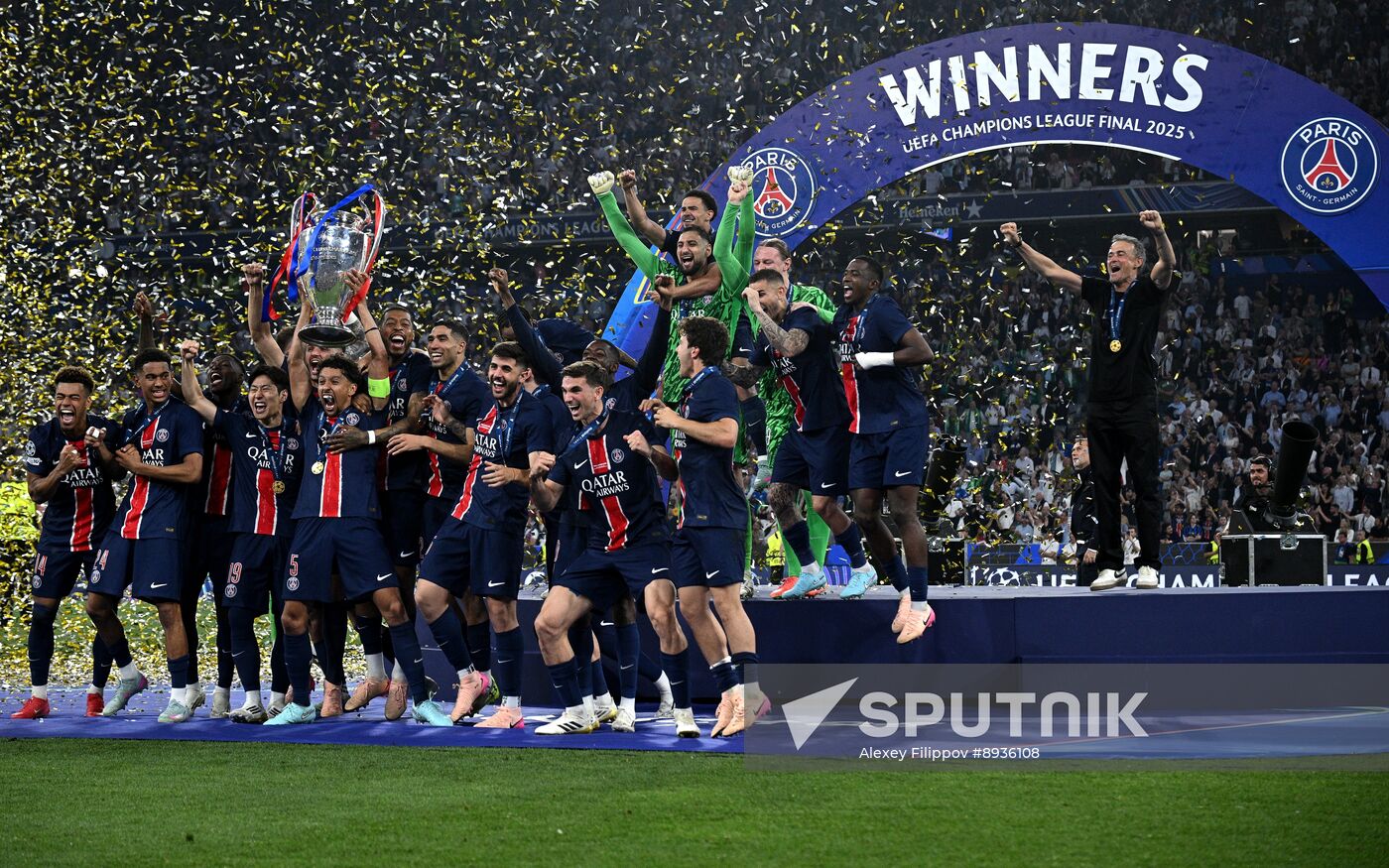 Germany Soccer Champions League PSG - Inter
