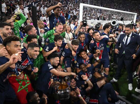 Germany Soccer Champions League PSG - Inter