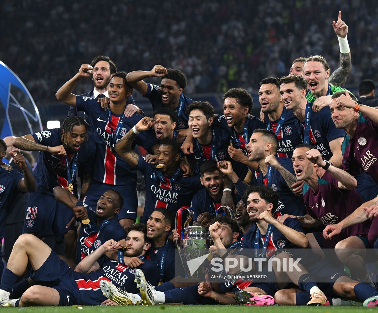 Germany Soccer Champions League PSG - Inter