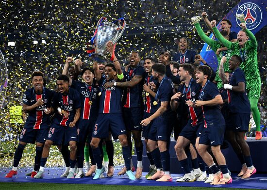 Germany Soccer Champions League PSG - Inter