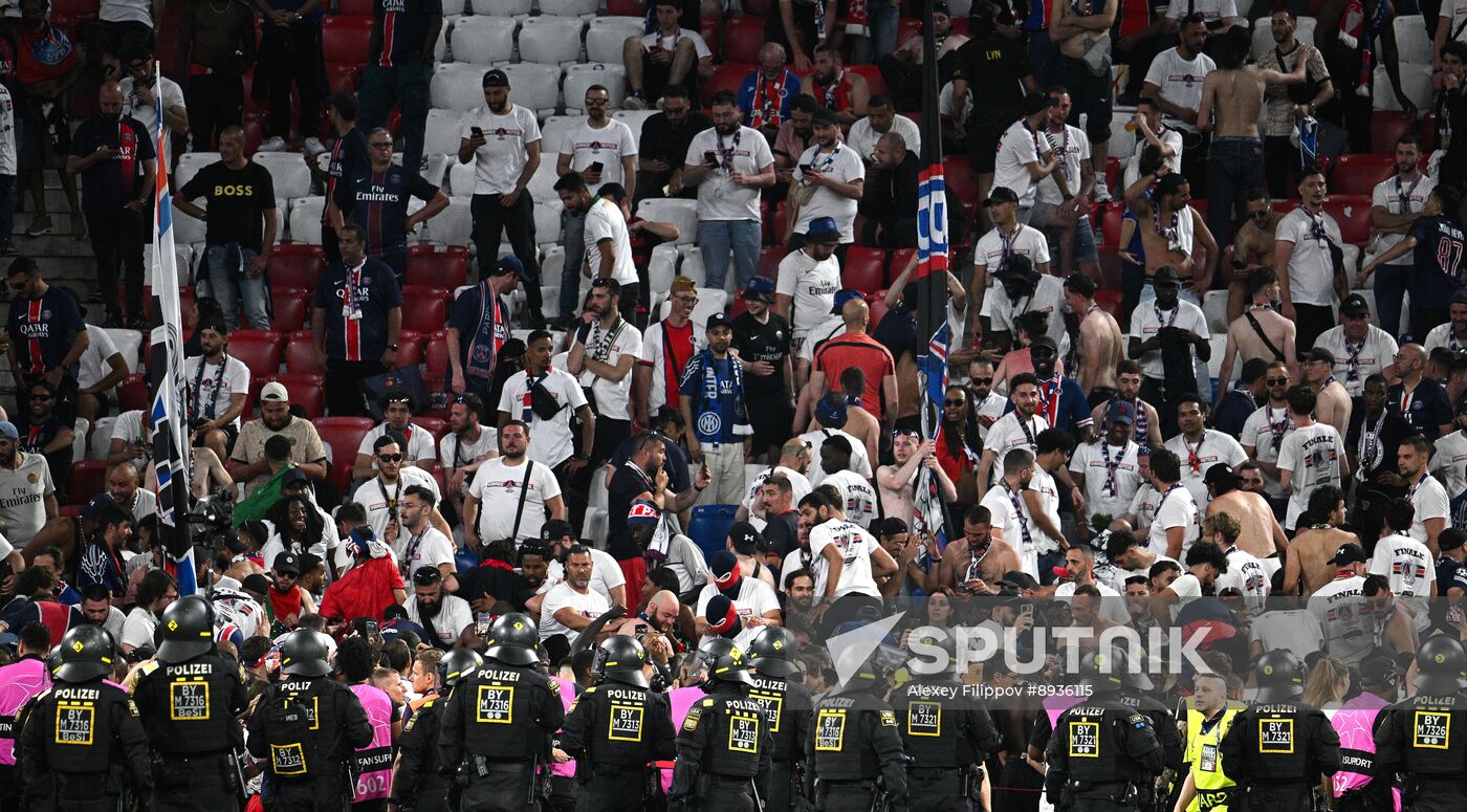 Germany Soccer Champions League PSG - Inter
