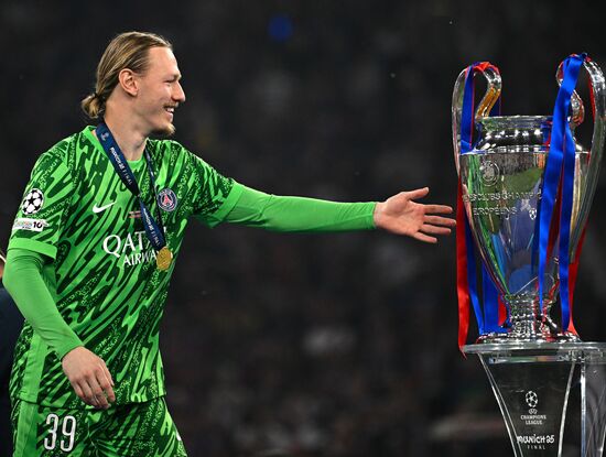 Germany Soccer Champions League PSG - Inter