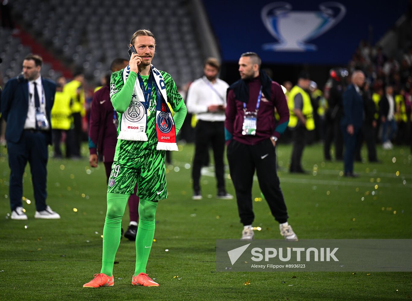 Germany Soccer Champions League PSG - Inter