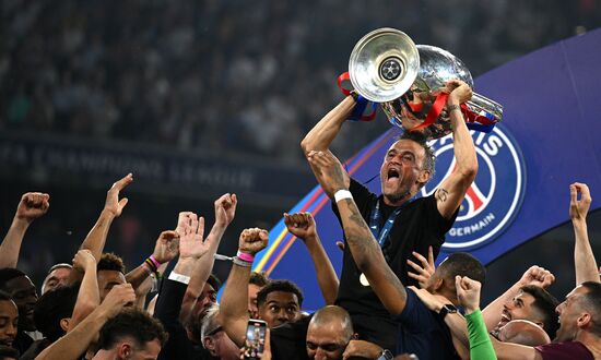 Germany Soccer Champions League PSG - Inter