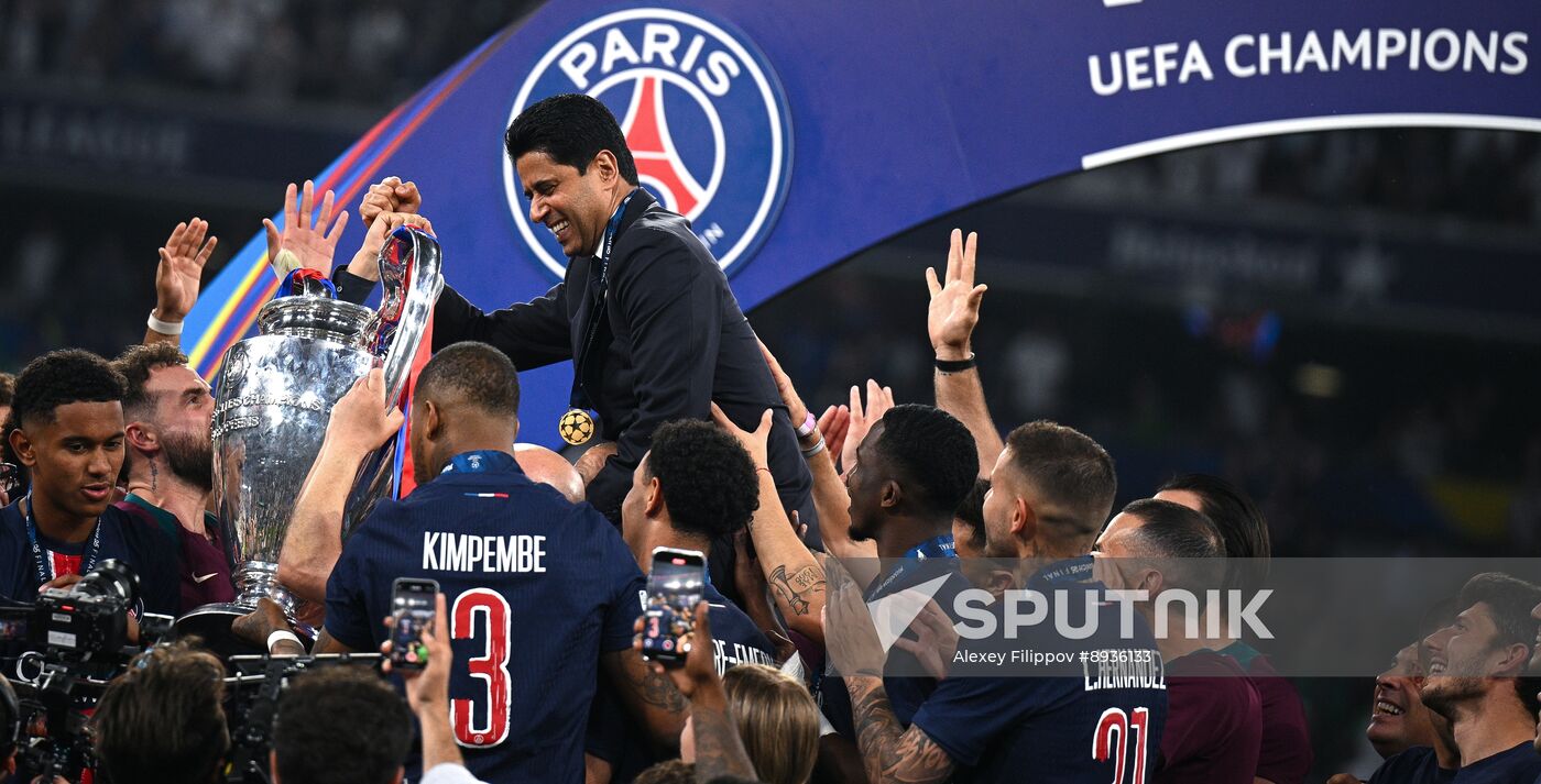 Germany Soccer Champions League PSG - Inter