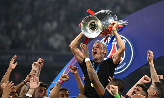 Germany Soccer Champions League PSG - Inter