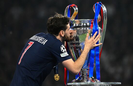 Germany Soccer Champions League PSG - Inter