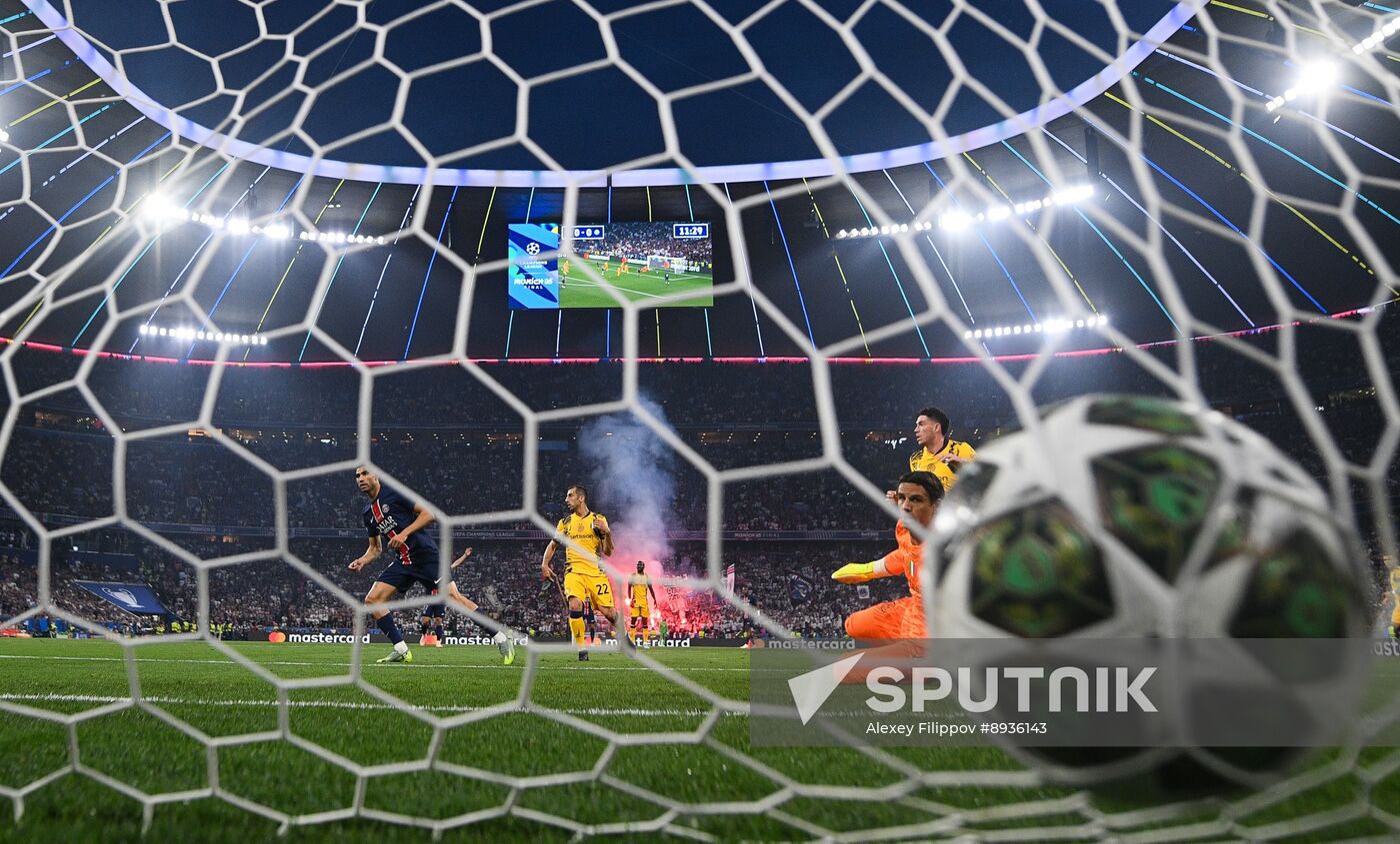 Germany Soccer Champions League PSG - Inter