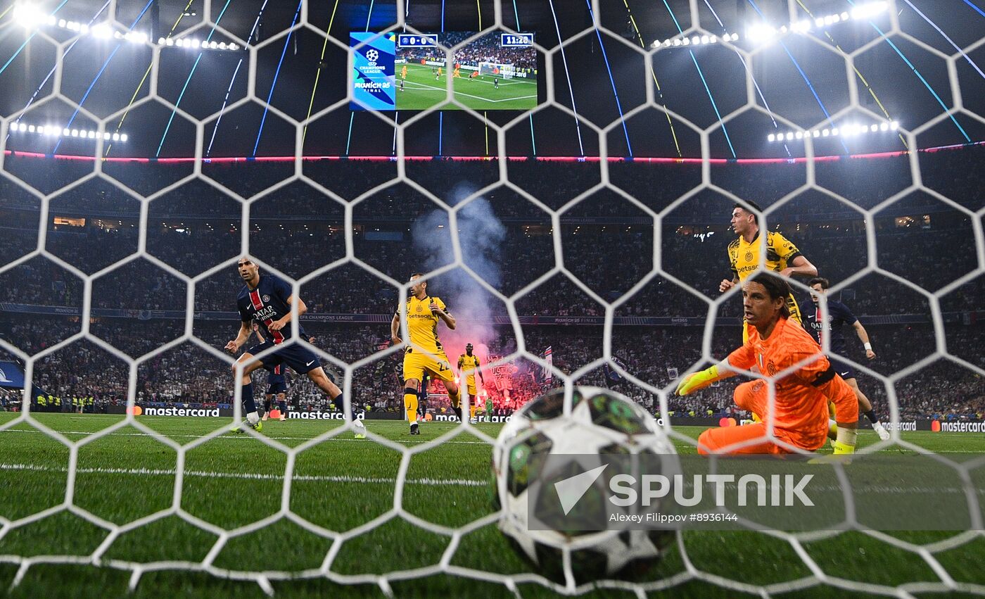 Germany Soccer Champions League PSG - Inter