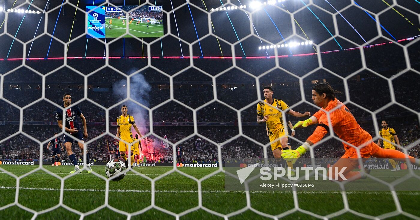 Germany Soccer Champions League PSG - Inter