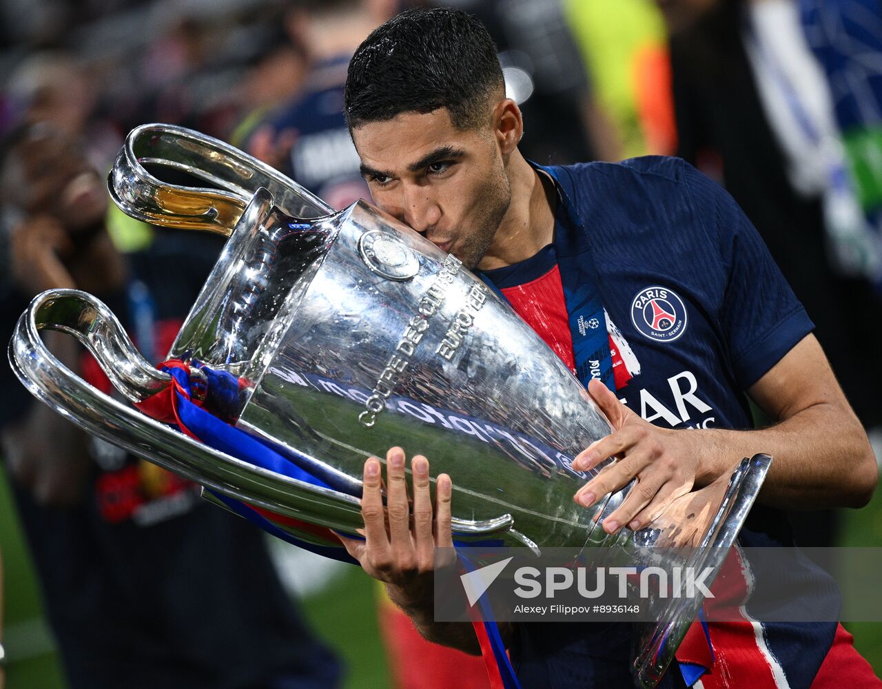 Germany Soccer Champions League PSG - Inter