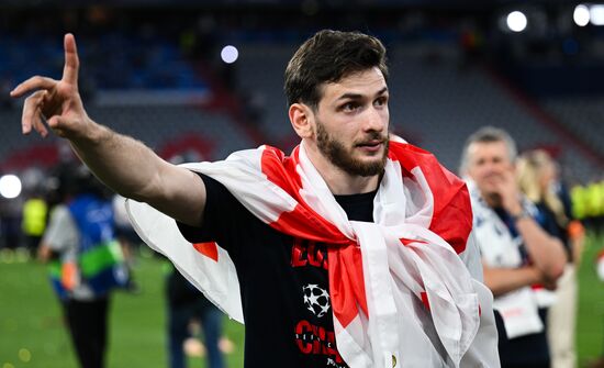 Germany Soccer Champions League PSG - Inter