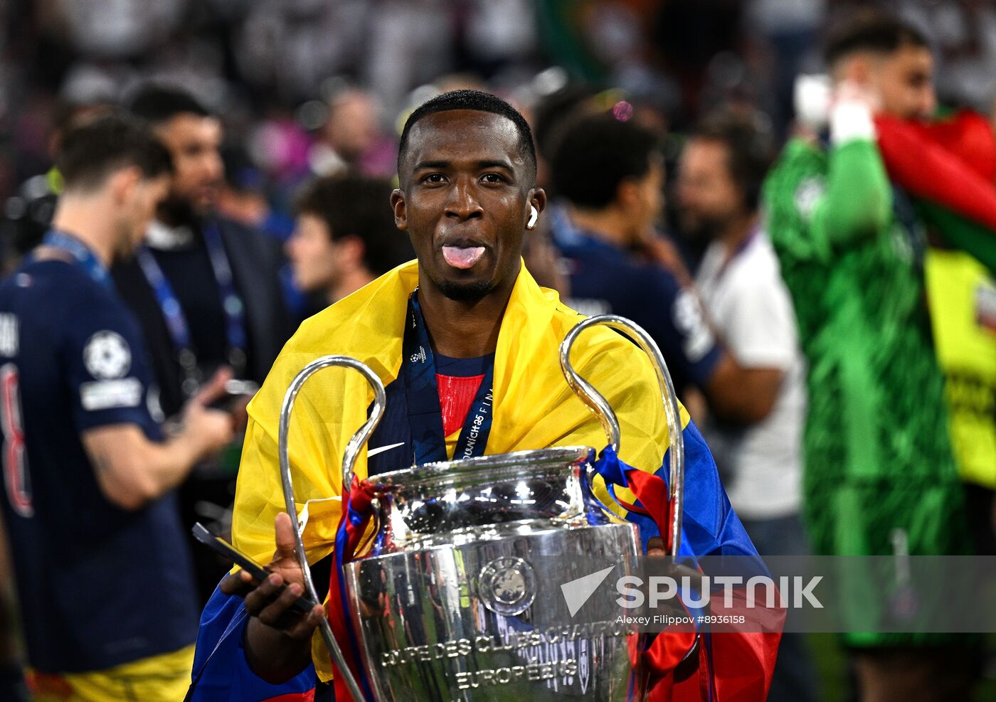 Germany Soccer Champions League PSG - Inter