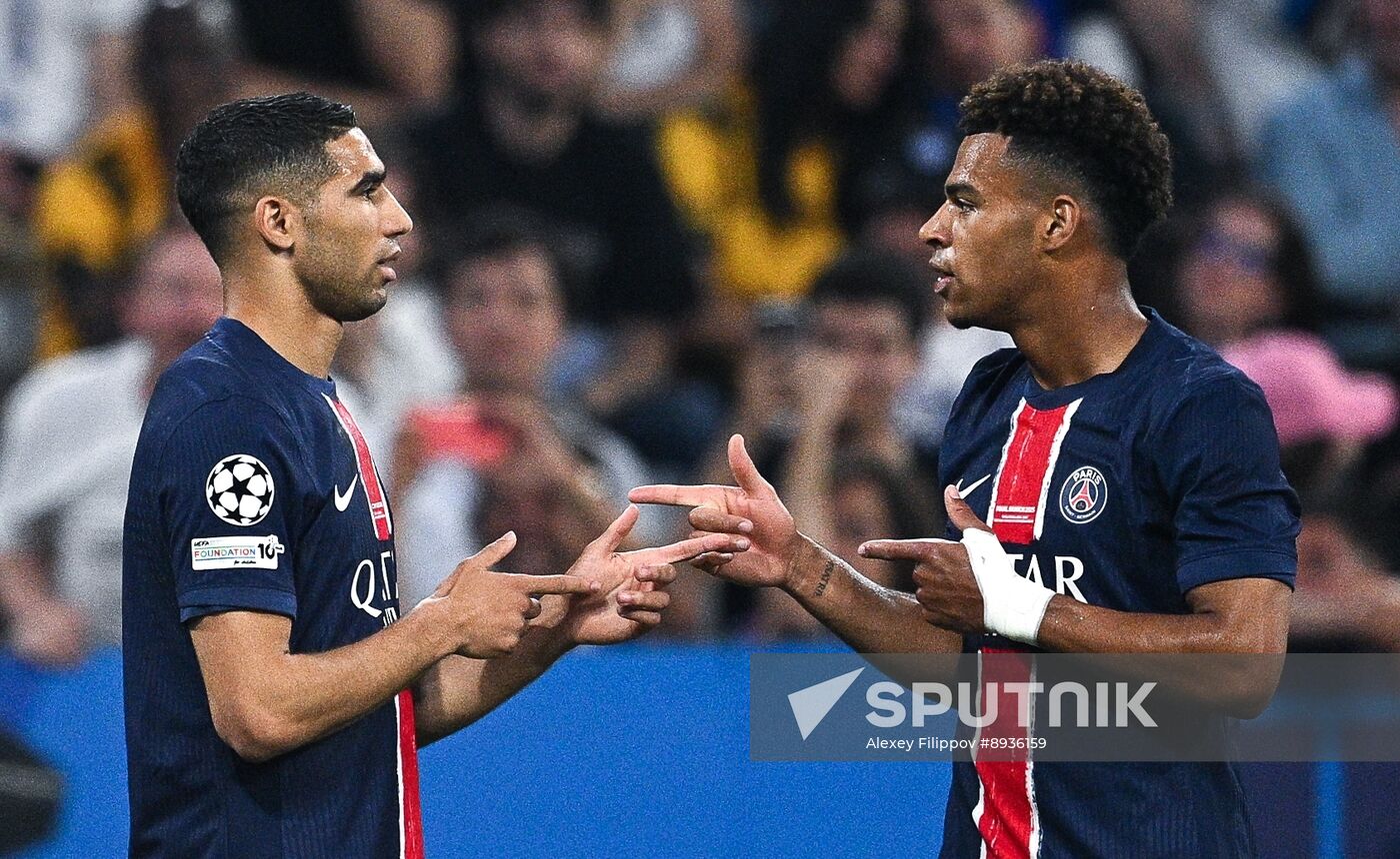 Germany Soccer Champions League PSG - Inter