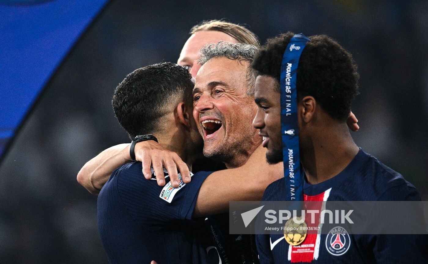 Germany Soccer Champions League PSG - Inter