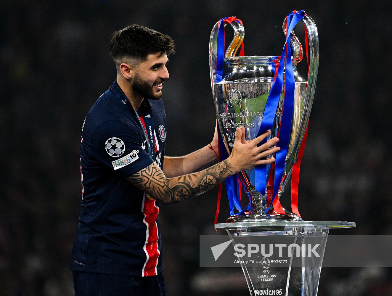 Germany Soccer Champions League PSG - Inter