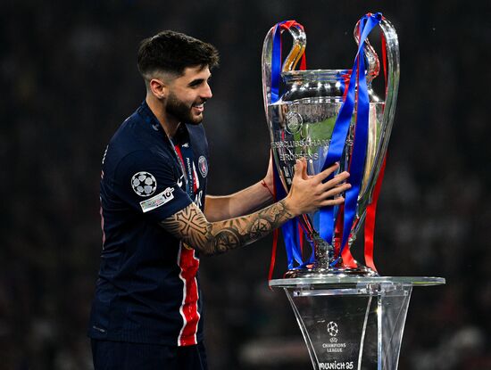 Germany Soccer Champions League PSG - Inter