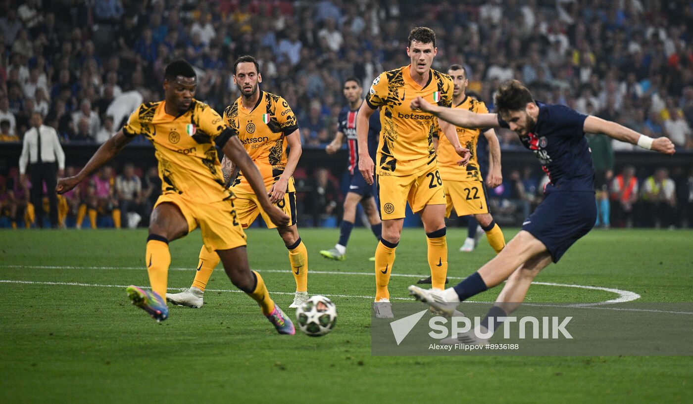 Germany Soccer Champions League PSG - Inter