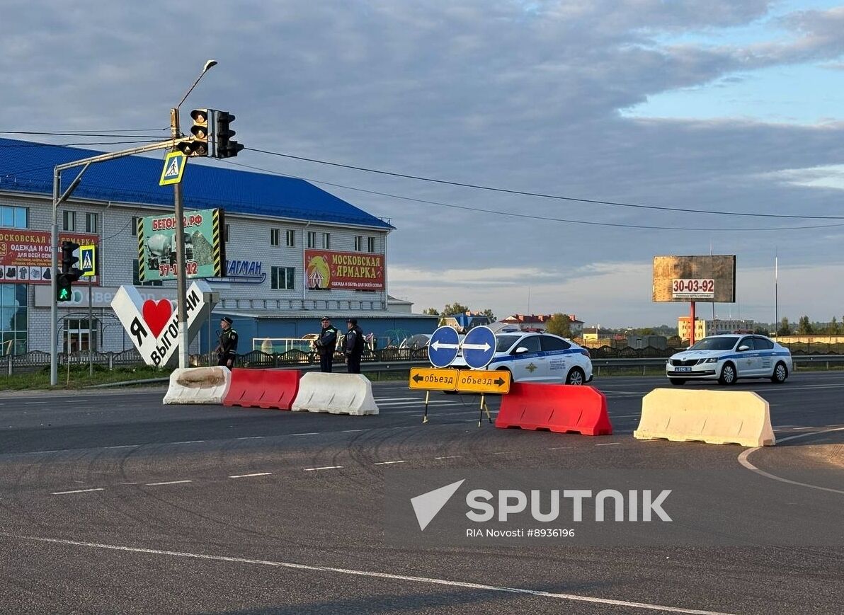 Russia Bryansk Region Bridge Collapse