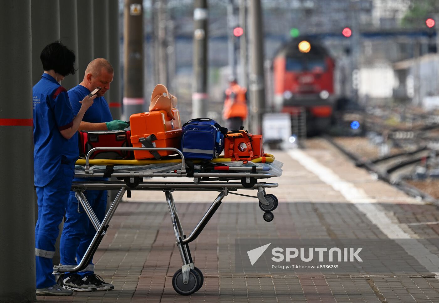 Russia Bryansk Region Bridge Collapse Moscow