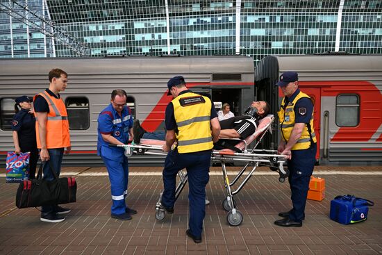 Russia Bryansk Region Bridge Collapse Moscow
