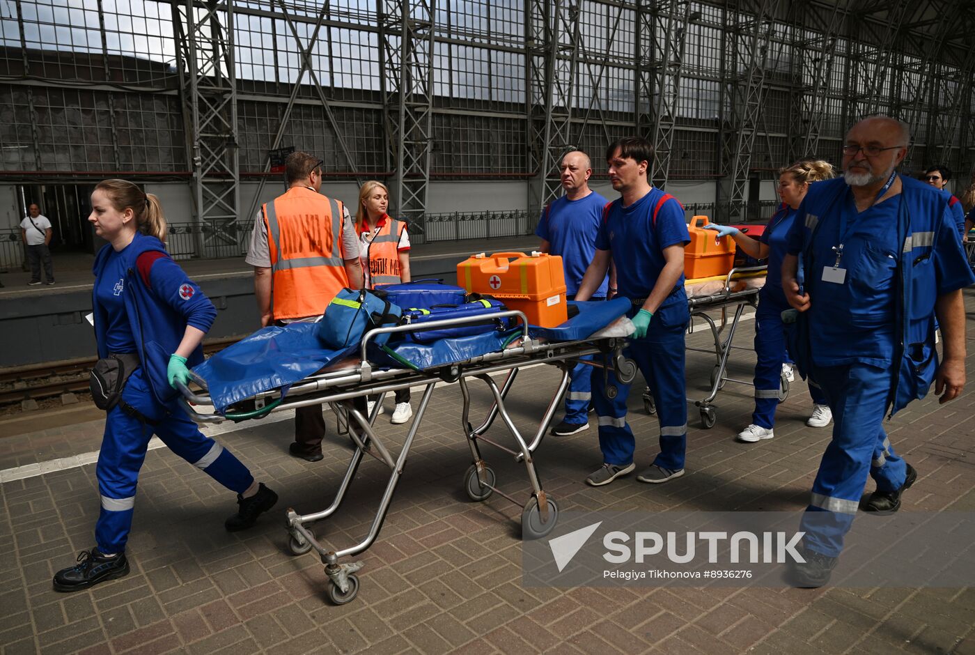 Russia Bryansk Region Bridge Collapse Moscow