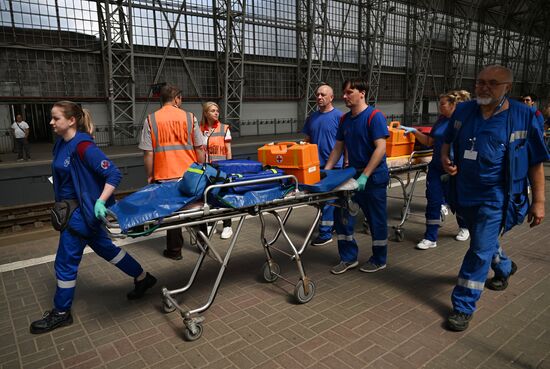 Russia Bryansk Region Bridge Collapse Moscow
