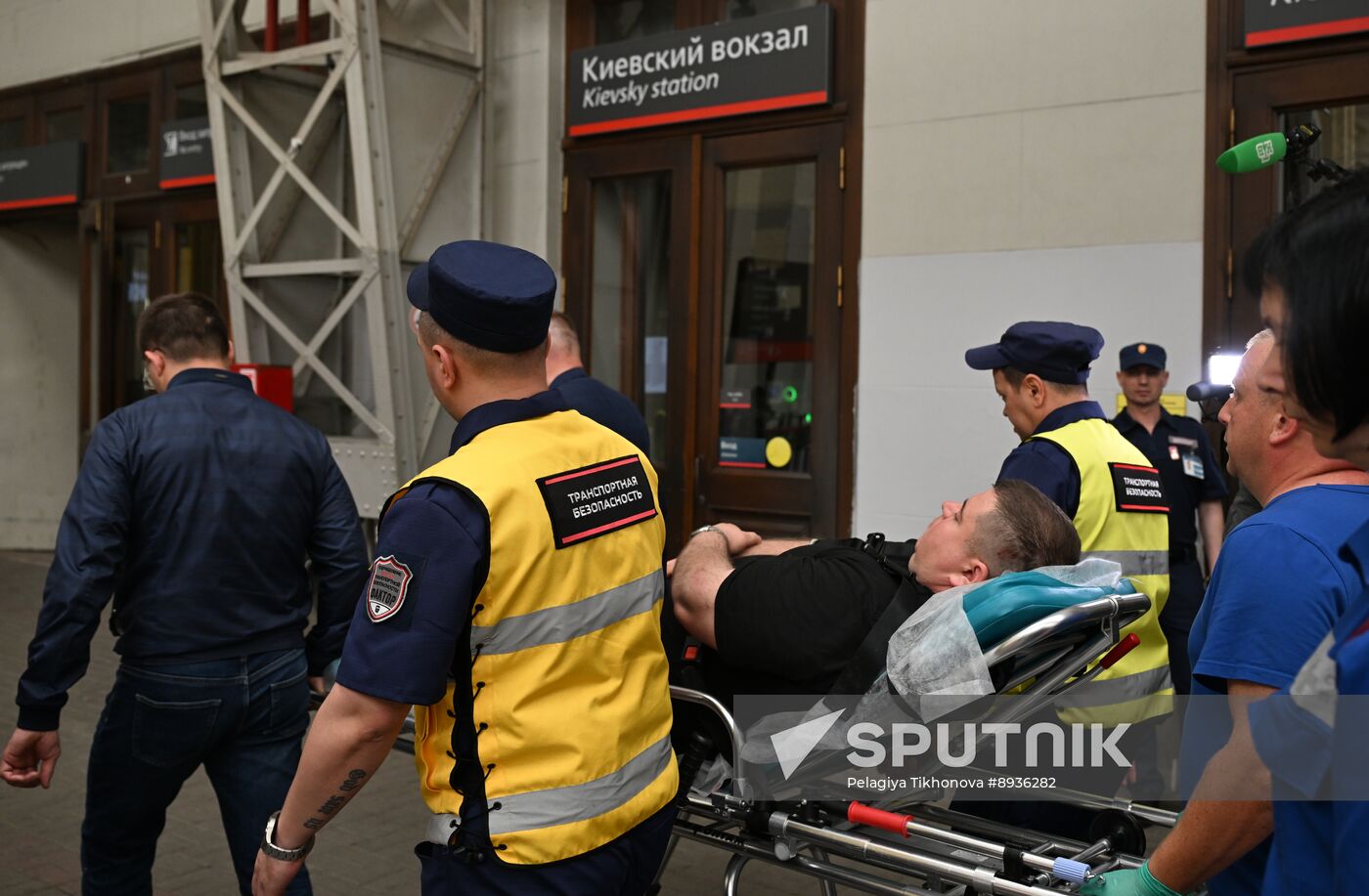 Russia Bryansk Region Bridge Collapse Moscow