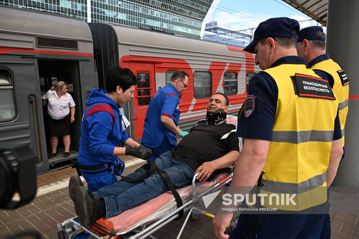 Russia Bryansk Region Bridge Collapse Moscow