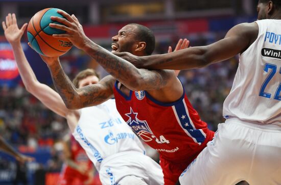 Russia Basketball United Leagur CSKA - Zenit