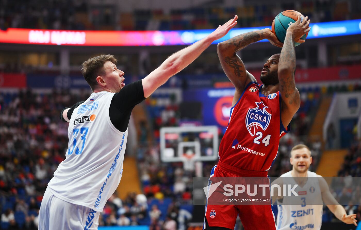 Russia Basketball United Leagur CSKA - Zenit