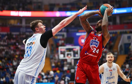 Russia Basketball United Leagur CSKA - Zenit