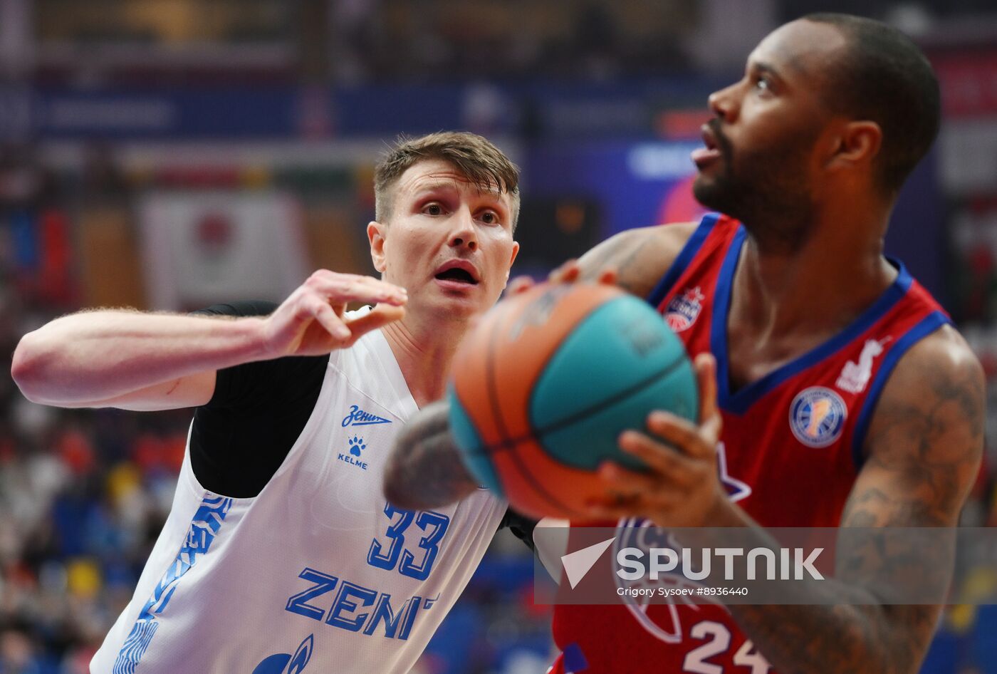 Russia Basketball United Leagur CSKA - Zenit