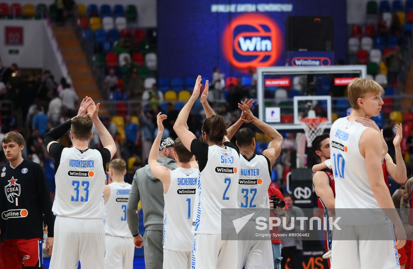 Russia Basketball United Leagur CSKA - Zenit