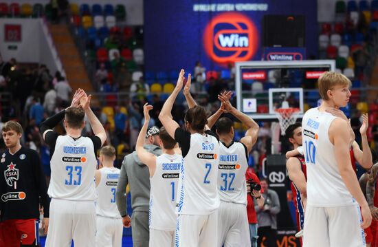 Russia Basketball United Leagur CSKA - Zenit