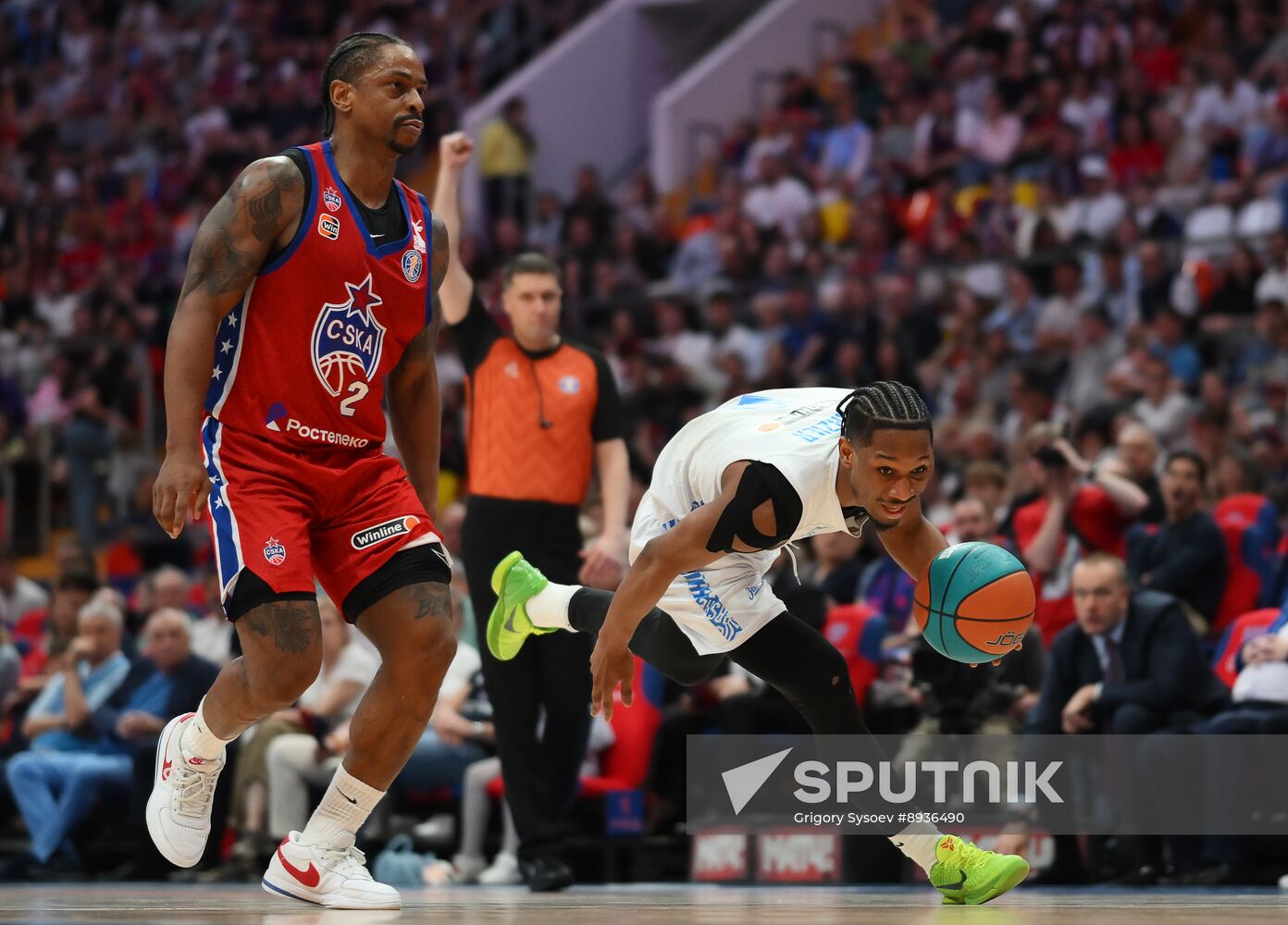 Russia Basketball United Leagur CSKA - Zenit