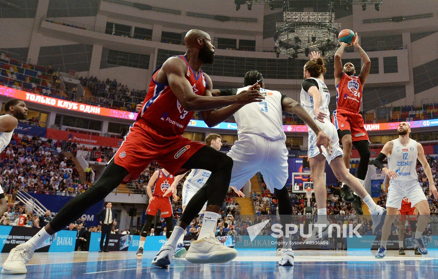 Russia Basketball United Leagur CSKA - Zenit