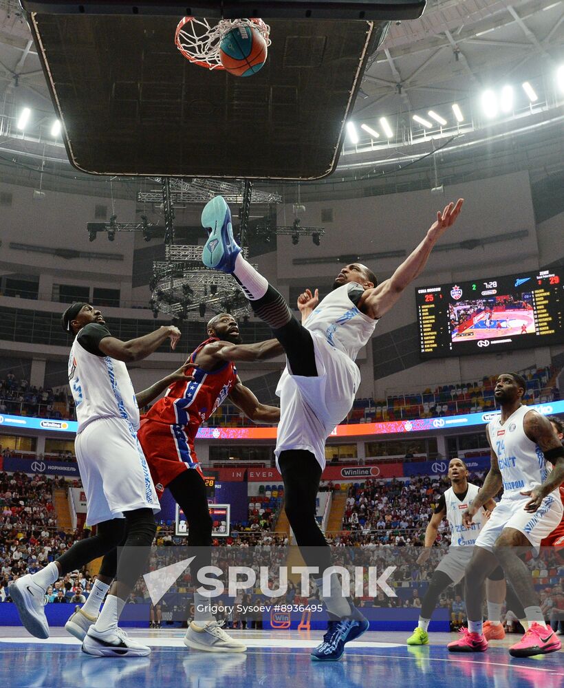 Russia Basketball United Leagur CSKA - Zenit