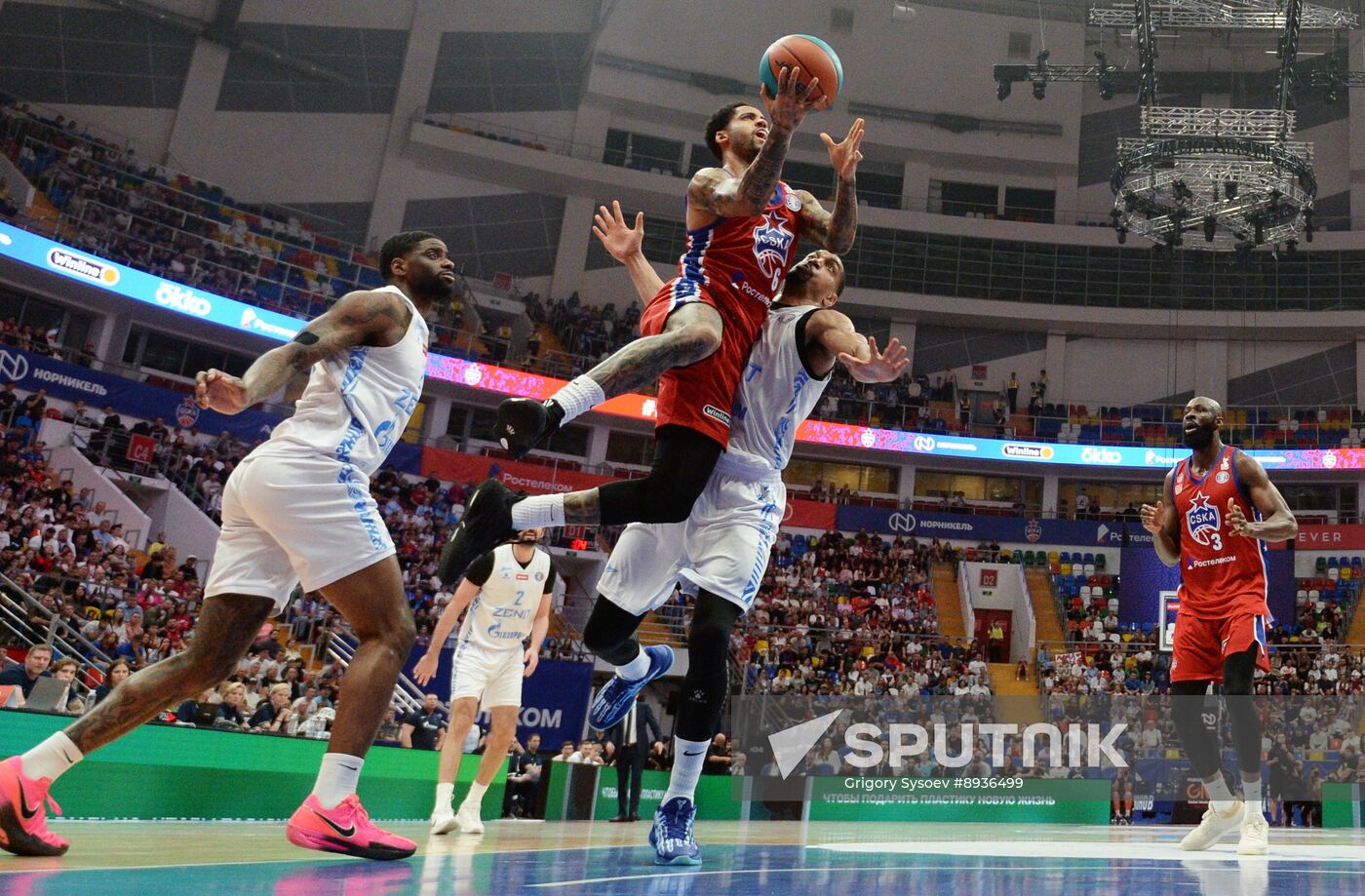 Russia Basketball United Leagur CSKA - Zenit