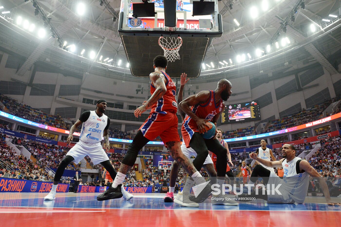 Russia Basketball United Leagur CSKA - Zenit