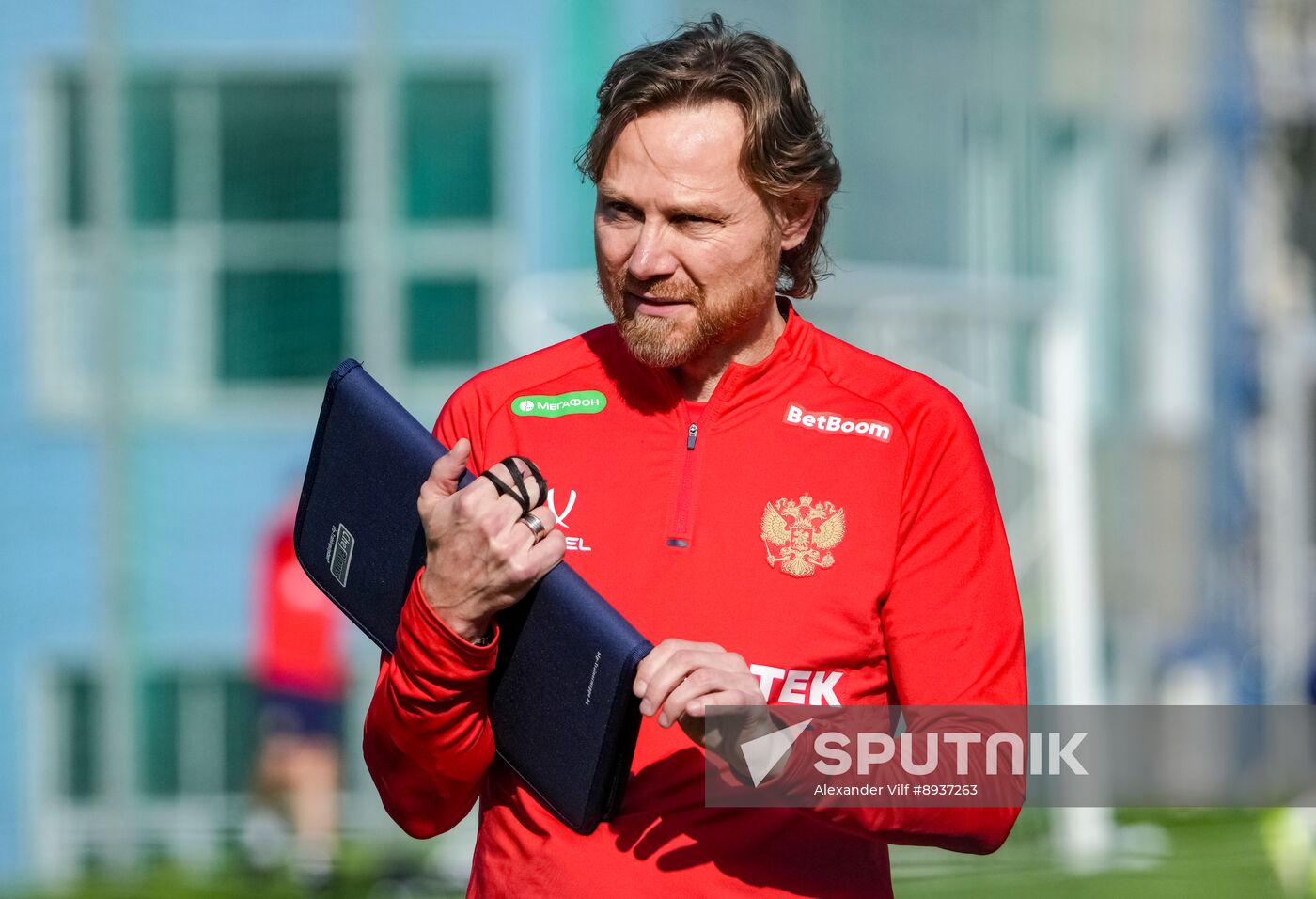 Russia Soccer Friendly Russia Training