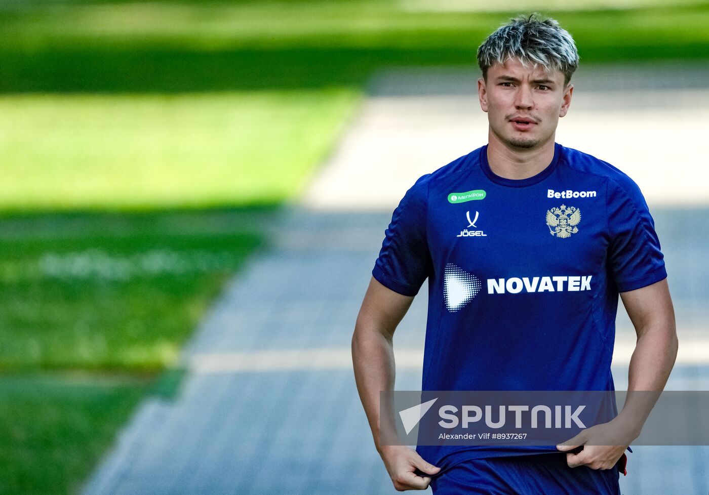 Russia Soccer Friendly Russia Training